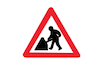 Road works ahead